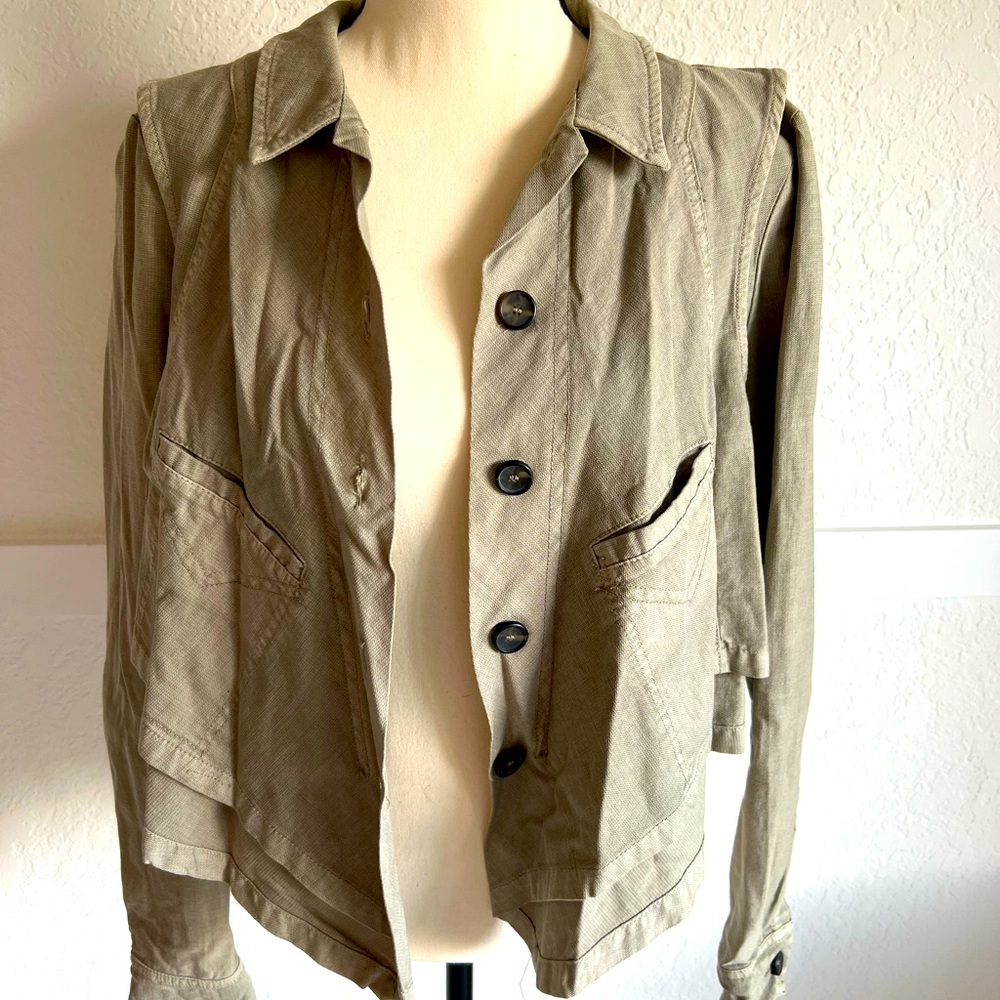 Hei hei blazer like new army green